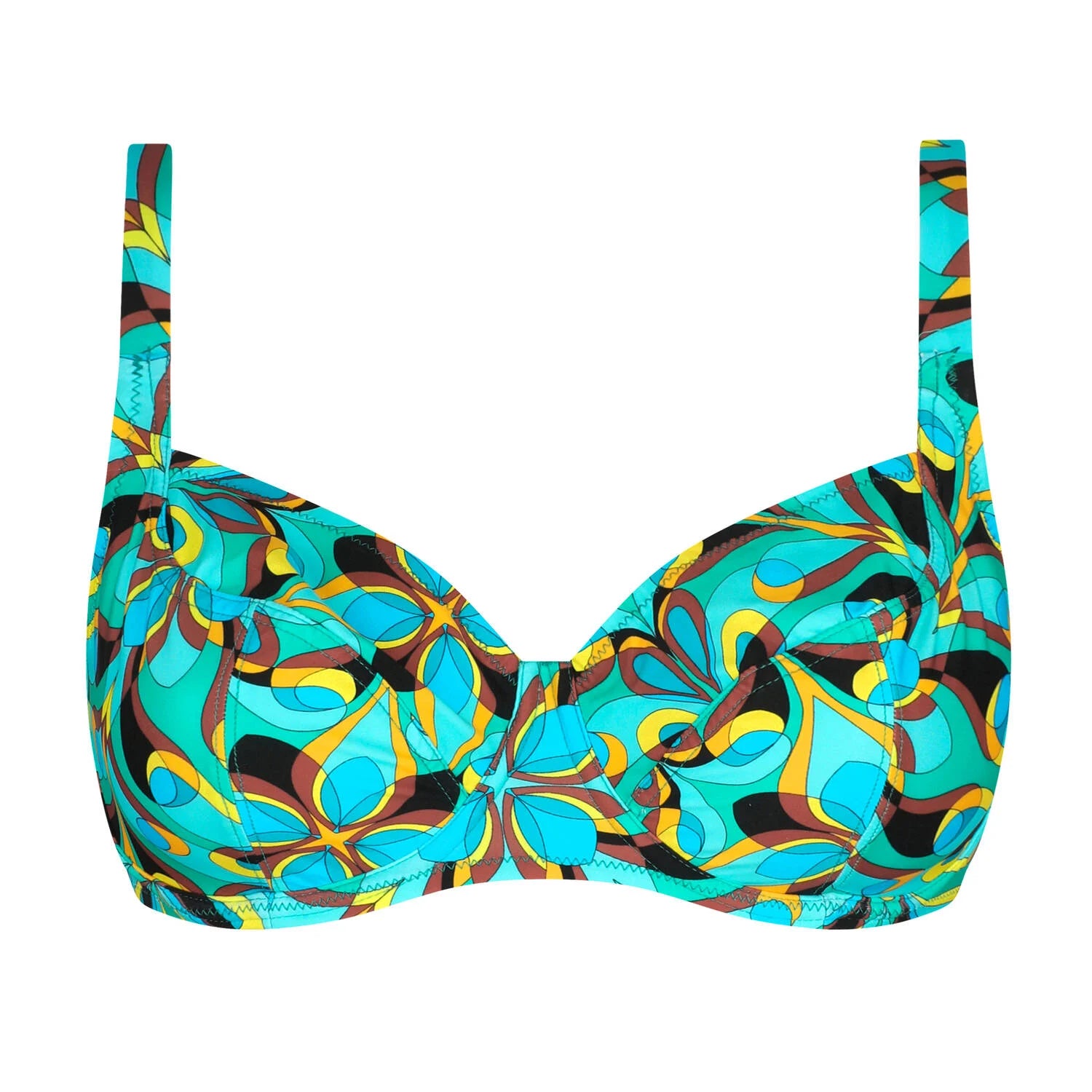 Reggiseno bikini Sfoderato con ferretto Donna La Psychedelique FBB3599 ANTIGEL