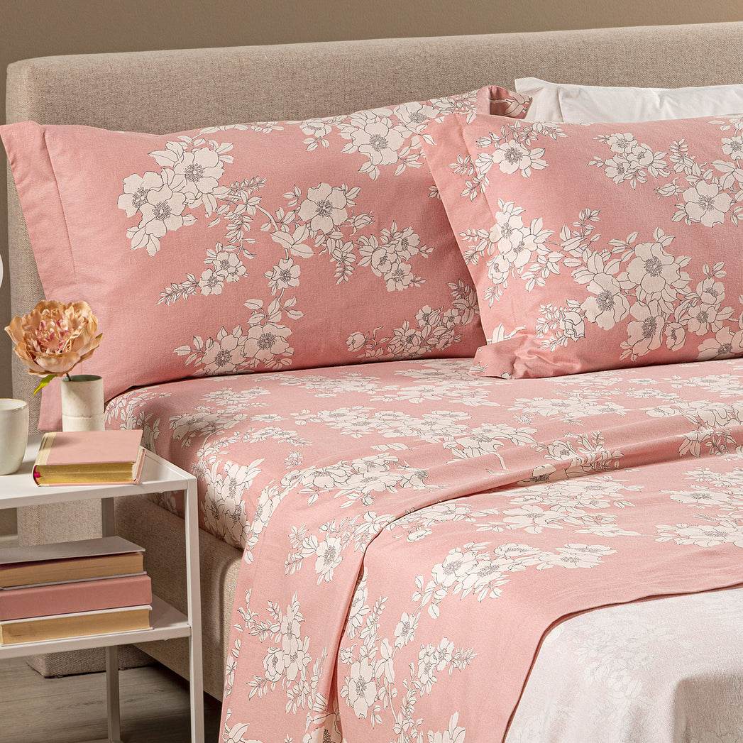 Lenzuola Tinta Unita Biancheria Serenity Cpl flan Caleffi - evabiancheria