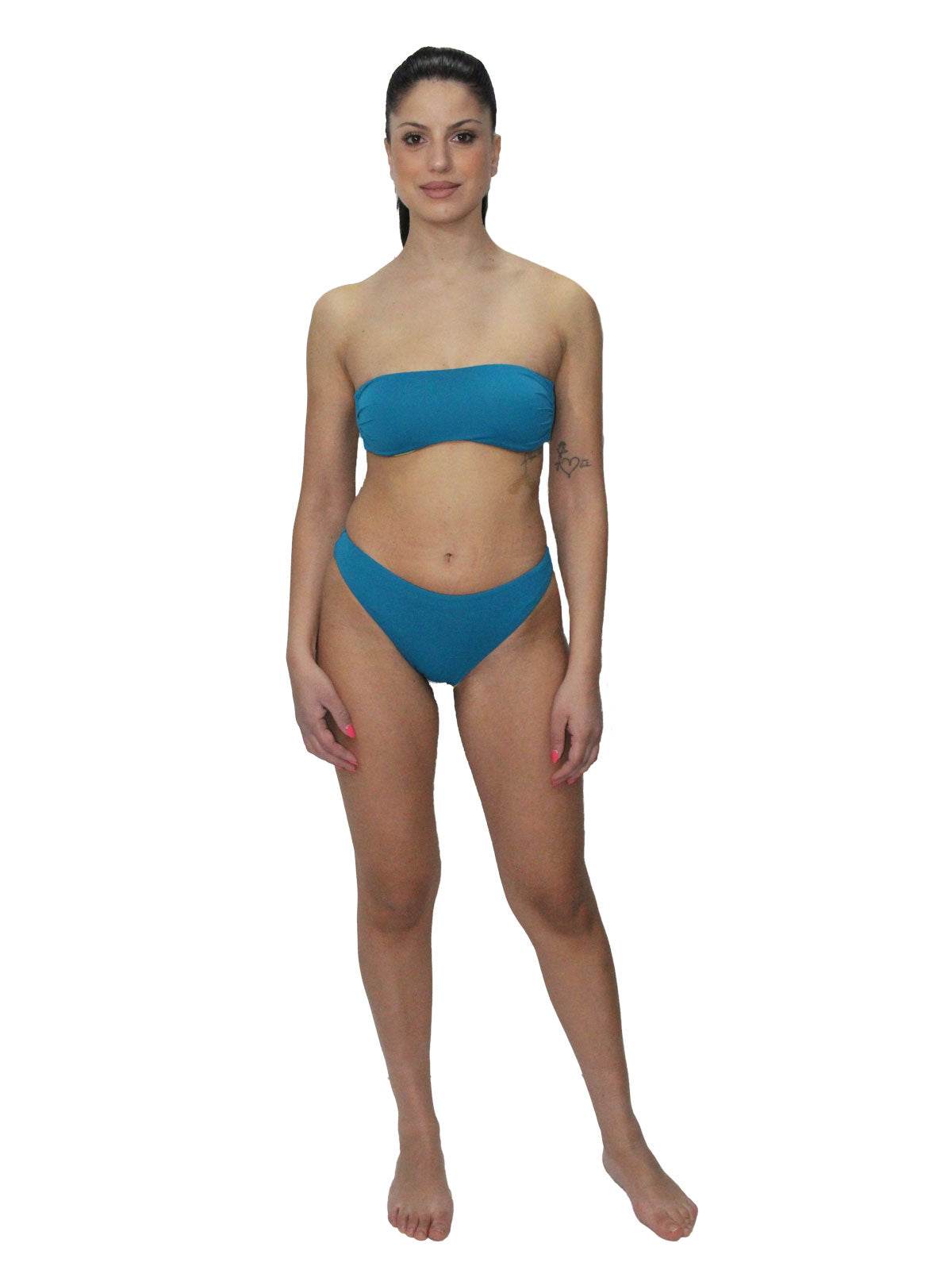 Bikini Fascia Preformata Donna H308 Huitre - evabiancheria