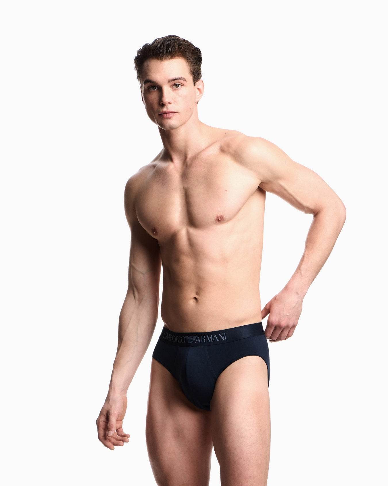 Slip Bi-pack Uomo AF14994 EM000251 Emporio Armani - evabiancheria