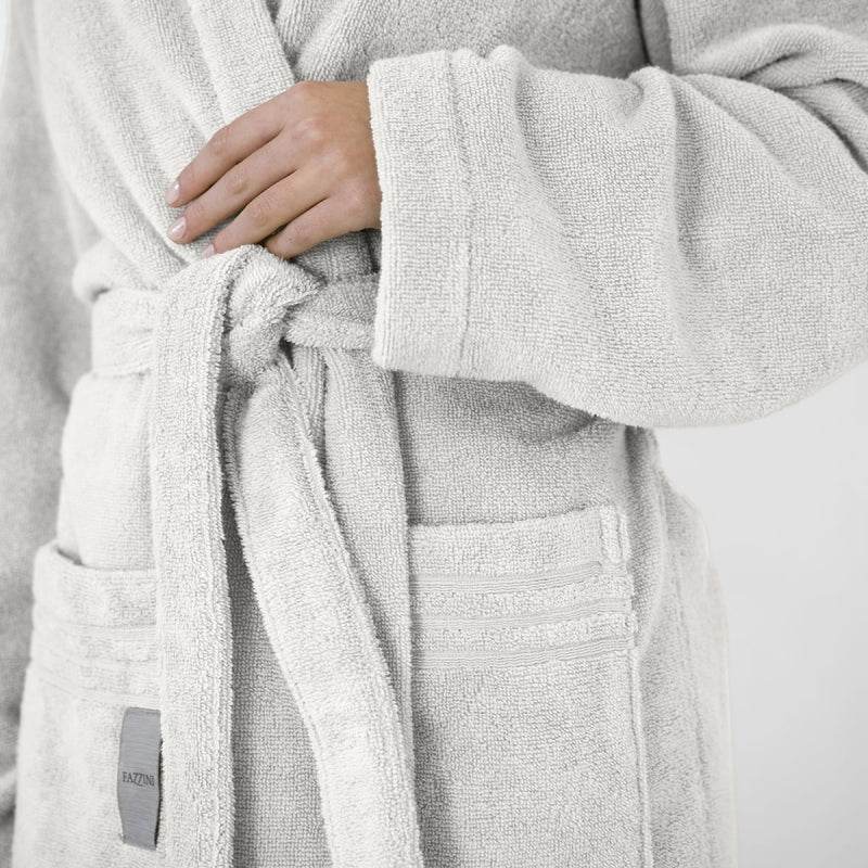 Accappatoio con cappuccio Biancheria Coccola Acc Fazzini - evabiancheria