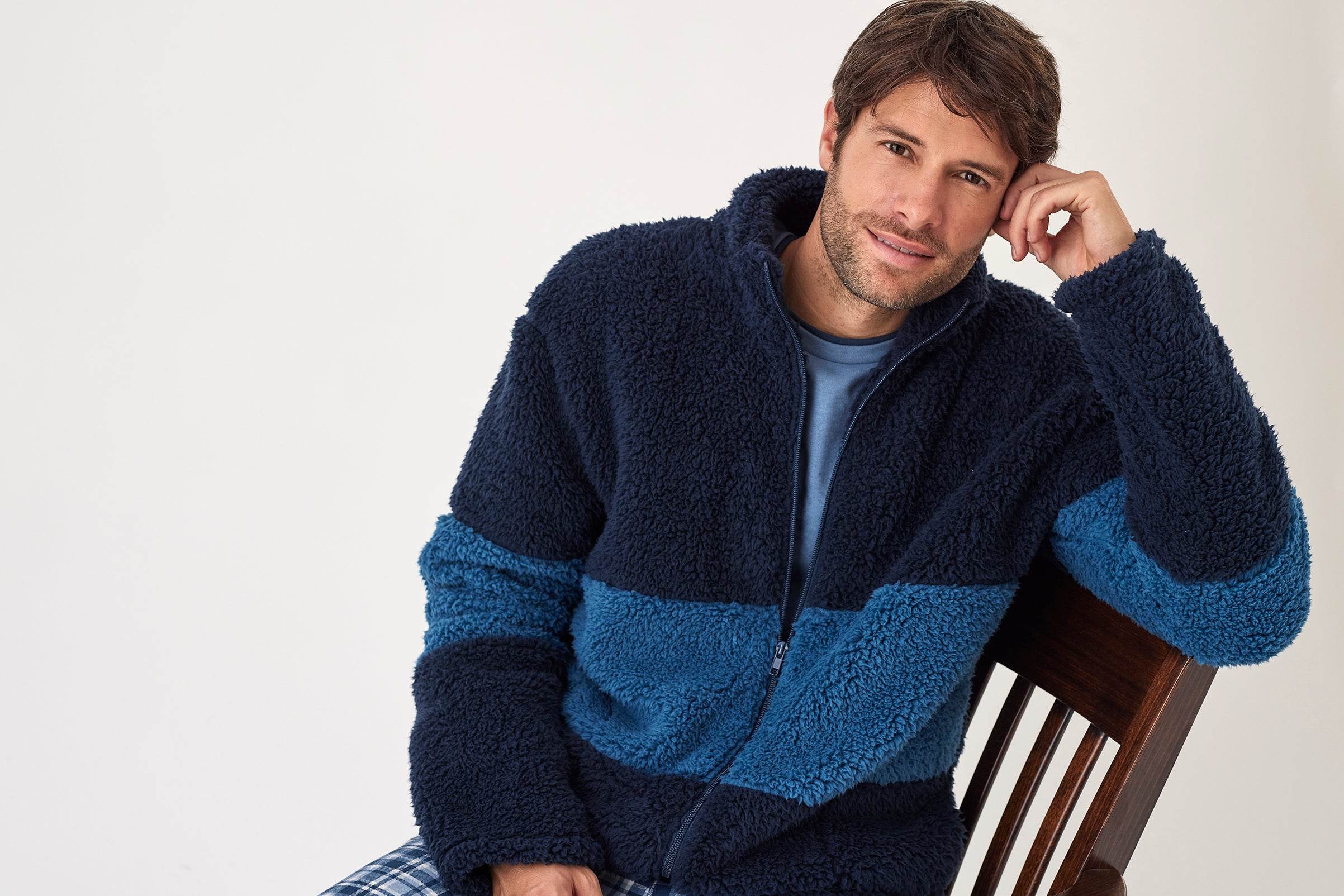 Completo pigiama Pigiama +Giacca Uomo H34643 Promise - evabiancheria