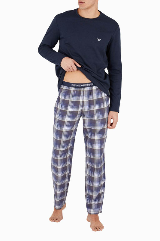 Pigiama Giro collo Uomo 4F576 112135 Emporio Armani - evabiancheria