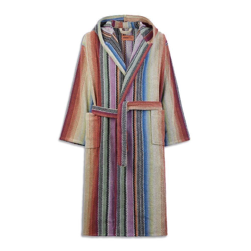 Accappatoio con cappuccio Biancheria Archie acc Missoni Home - evabiancheria
