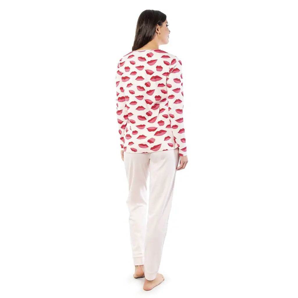 Pigiama Giro collo Donna KS11 Verdissima - evabiancheria