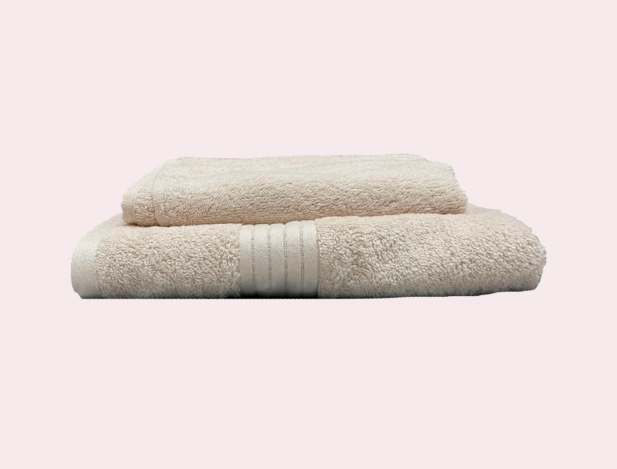 Asciugamani Coppia 1+1 Bagno LIVING 1 1 Mae - evabiancheria