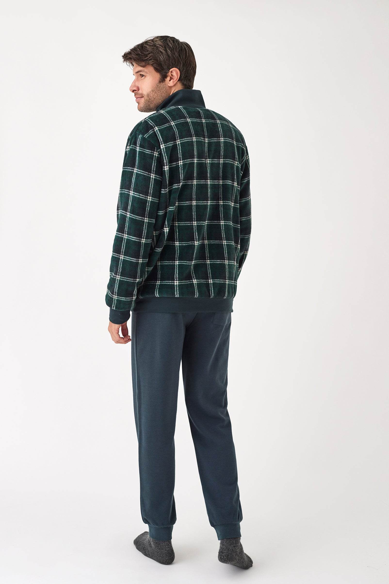 Completo pigiama Pigiama +Giacca Uomo H34673 Promise - evabiancheria