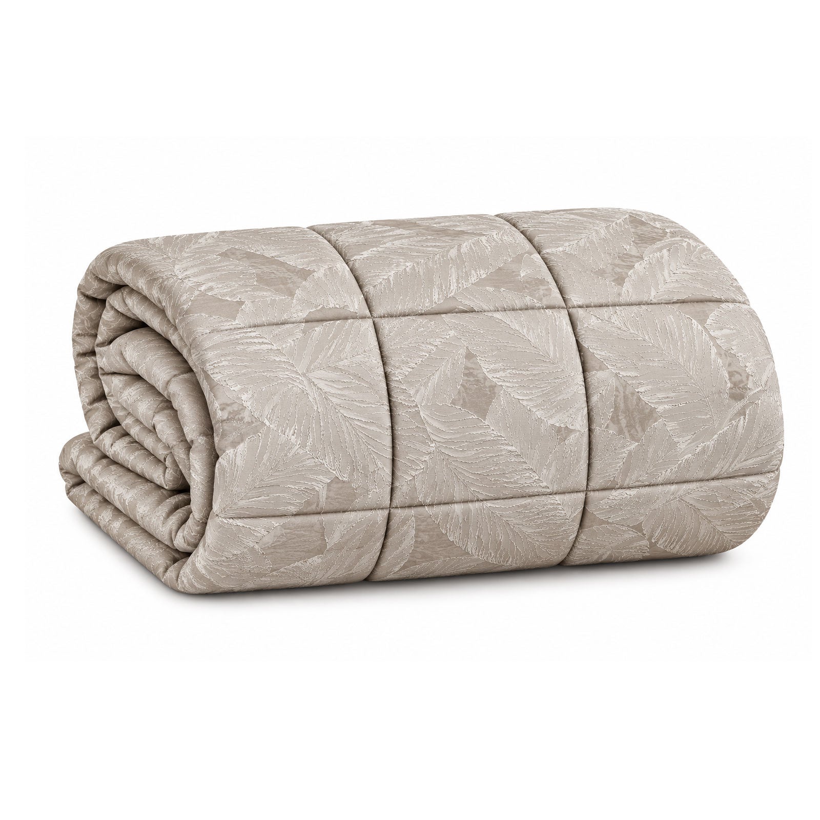 Trapunta jacquard Biancheria Grimilde Foliage Trap Eva Home
