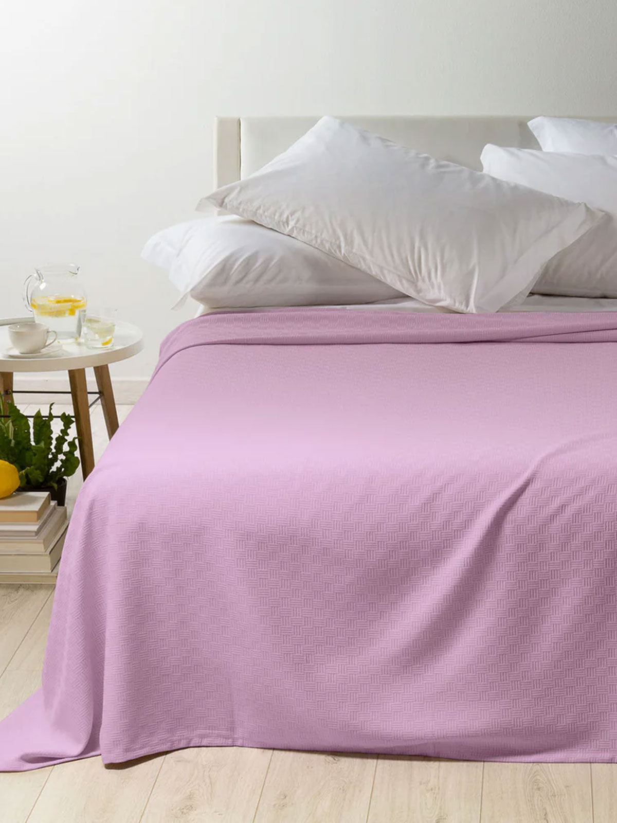 Copriletto Tinta Unita Biancheria Rodeo Cprt Caleffi