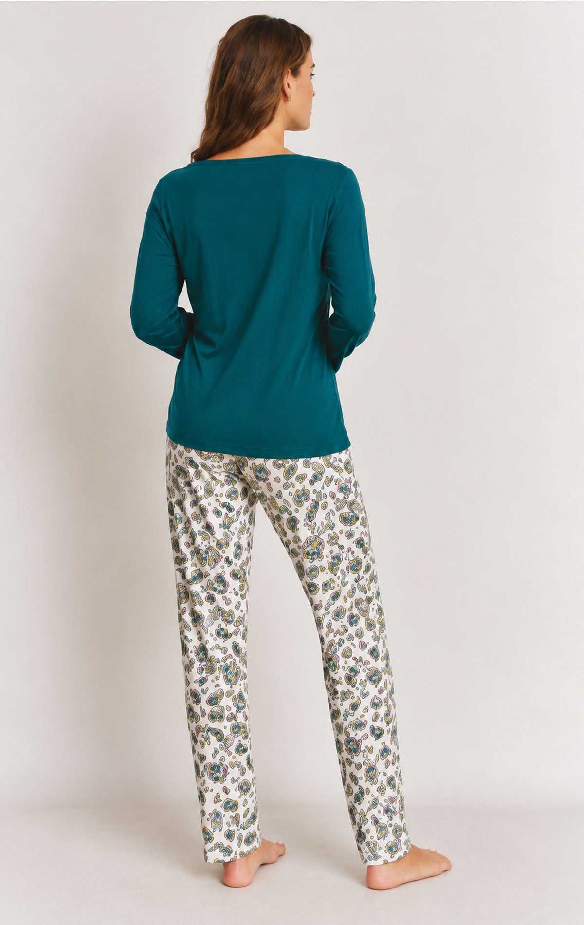 Completo pigiama Pigiama +Giacca Donna N21793 Promise