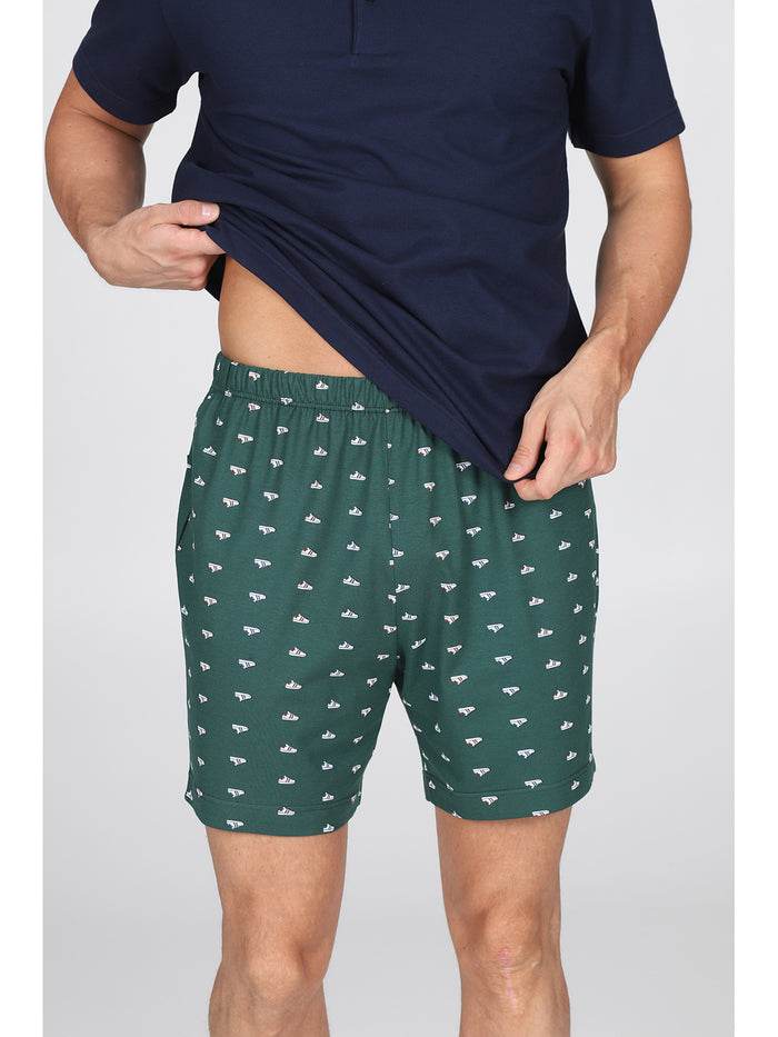 Pigiama corto Uomo Santena JAC226 Julipet - evabiancheria