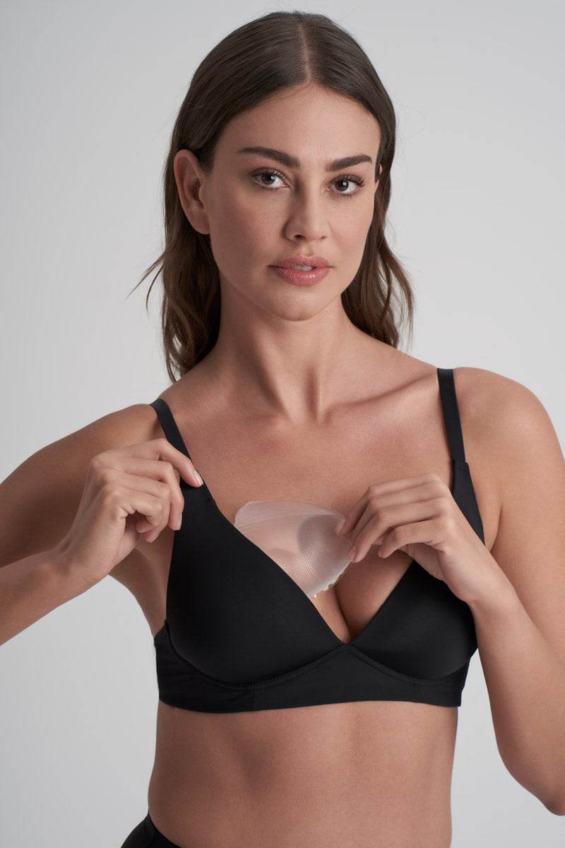 Imbottitura Push-up Donna Waterproof Half Push-up Pads 901N Bye Bra - evabiancheria