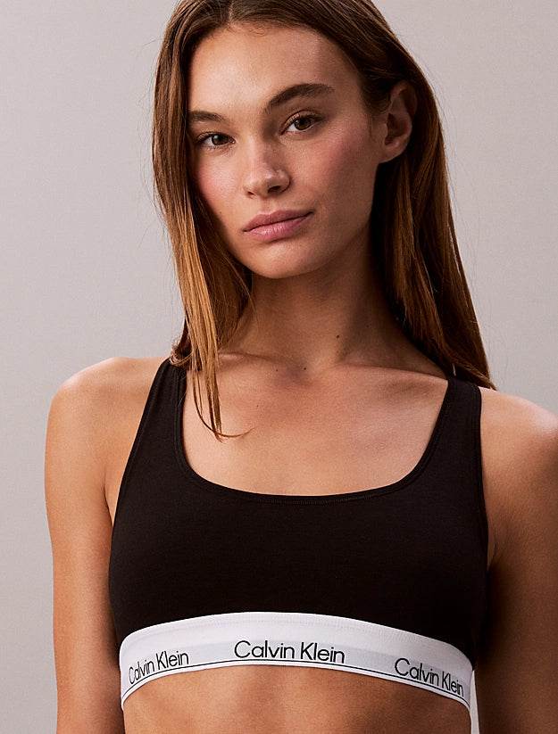 Bralette Sfoderata Donna QF8493 Calvin Klein - evabiancheria