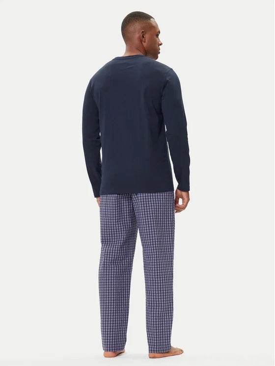 Pigiama Giro collo Uomo AF14998 EM000615 Emporio Armani - evabiancheria