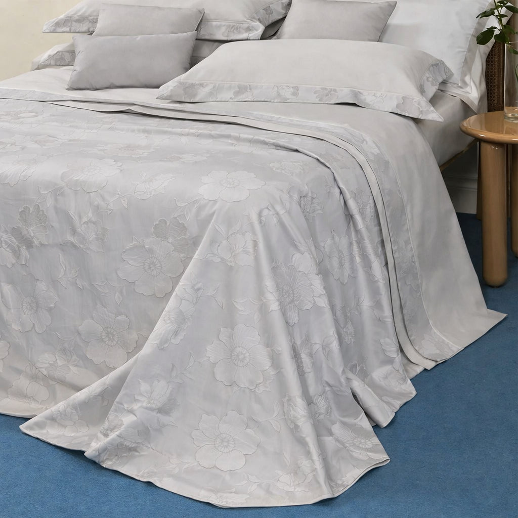 Copriletto jacquard Biancheria Violet Cprt Battaglia