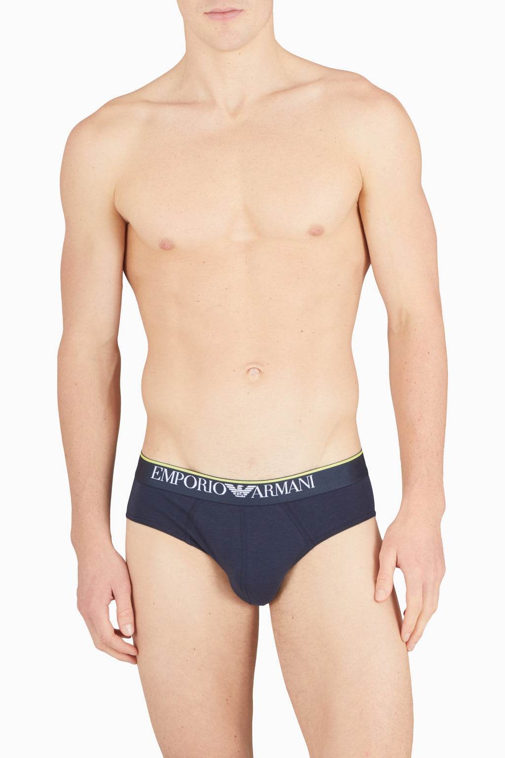Slip Bi-pack Uomo 4F596 111733 Emporio Armani - evabiancheria