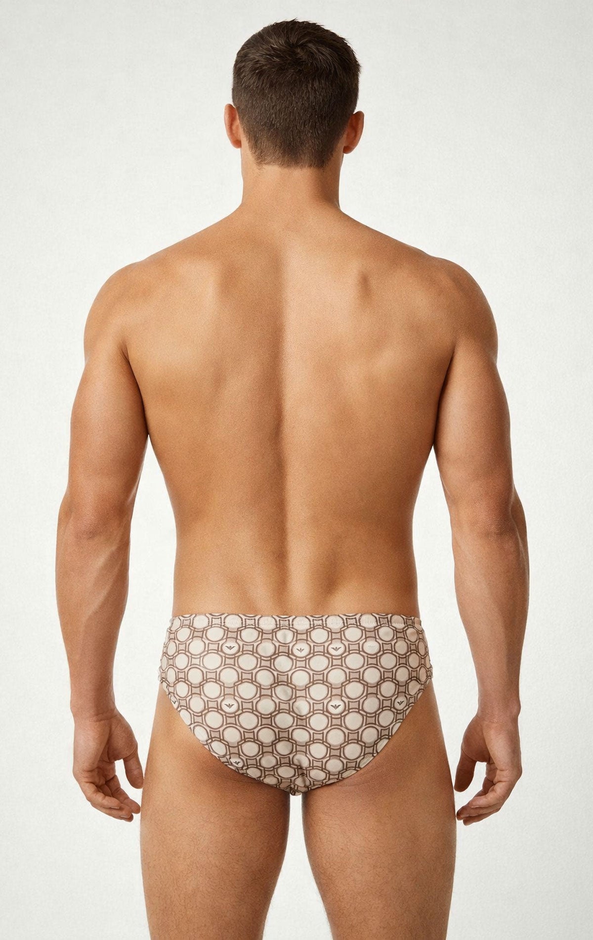 Costume slip sgambato Uomo AF20437 EM000574 Emporio Armani