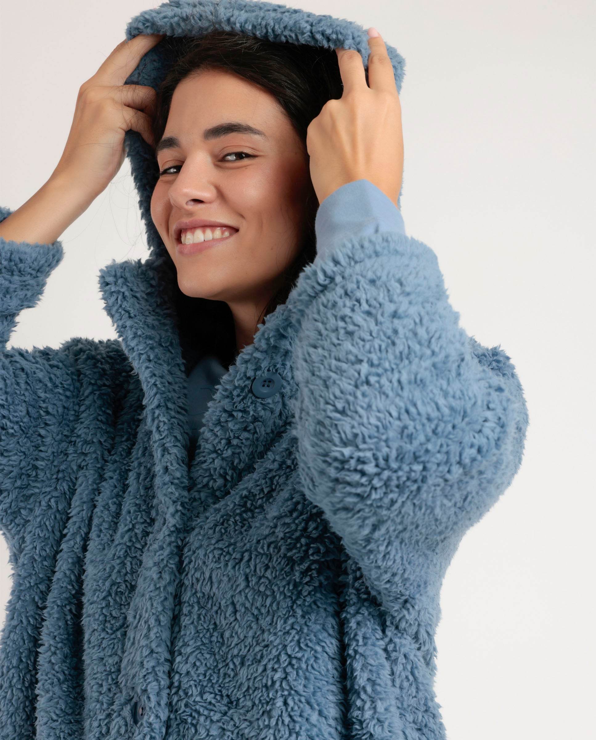 Vestaglia con bottoni Donna 57542 Admas - evabiancheria