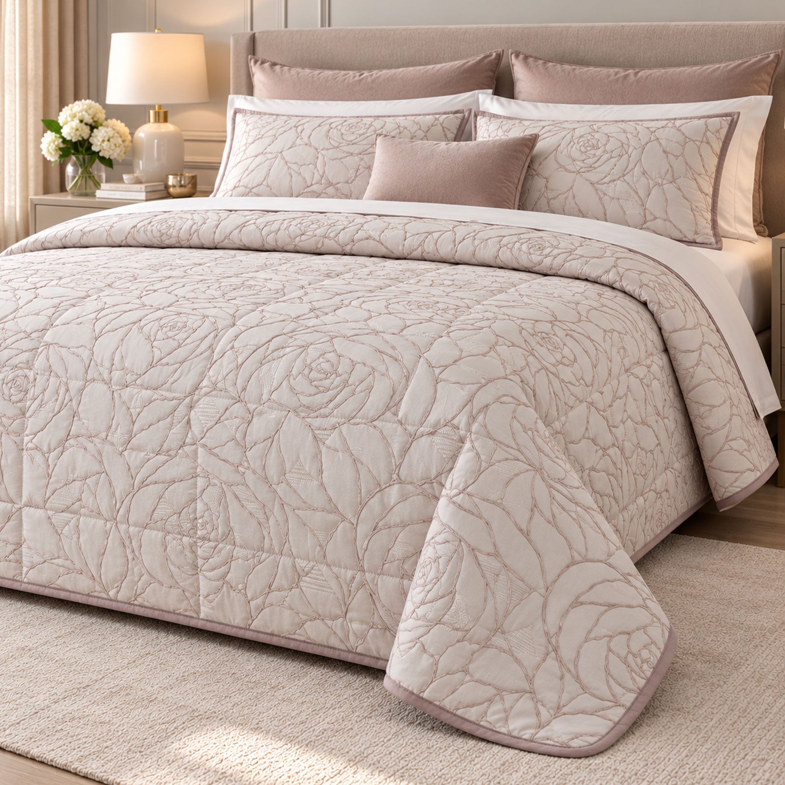Trapunta jacquard Biancheria Clara Trap Daylight