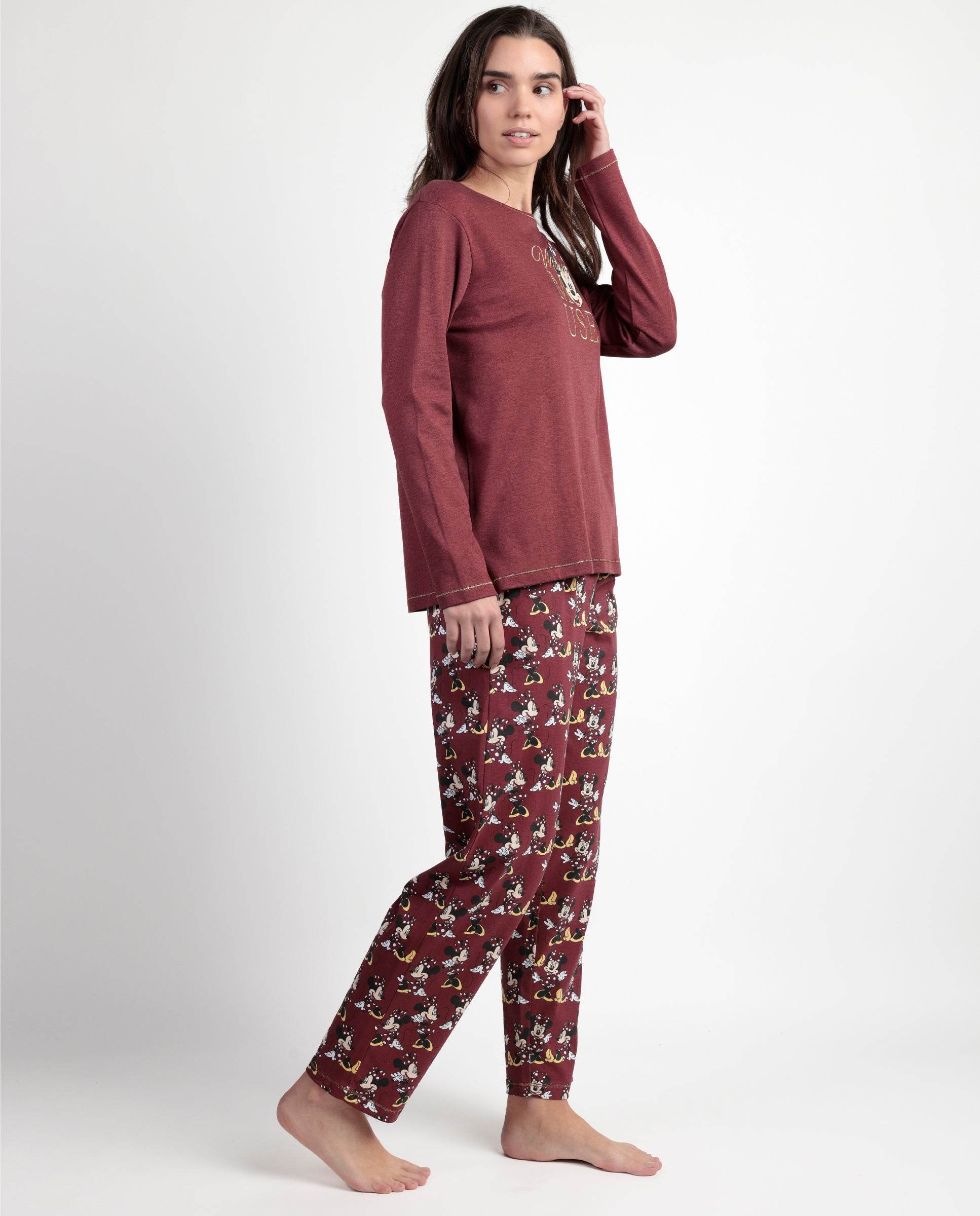 Pigiama Giro collo Donna 63308 Disney - evabiancheria