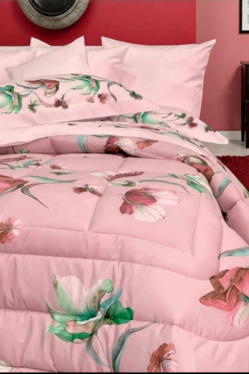 Trapunta Stampato Biancheria Fleurette Trap Blumarine Home