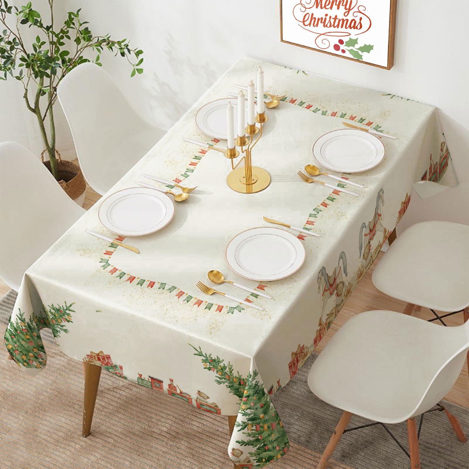 Tovaglia stampata natalizia Biancheria Christmas Dis 3 Tov Neith