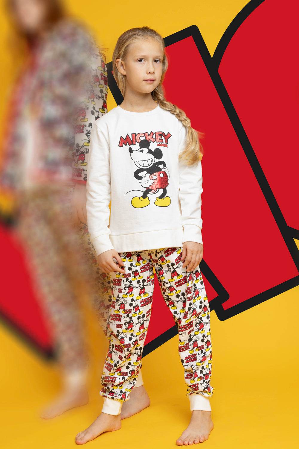 Pigiama Giro collo Bambine e ragazze 63261 Disney - evabiancheria