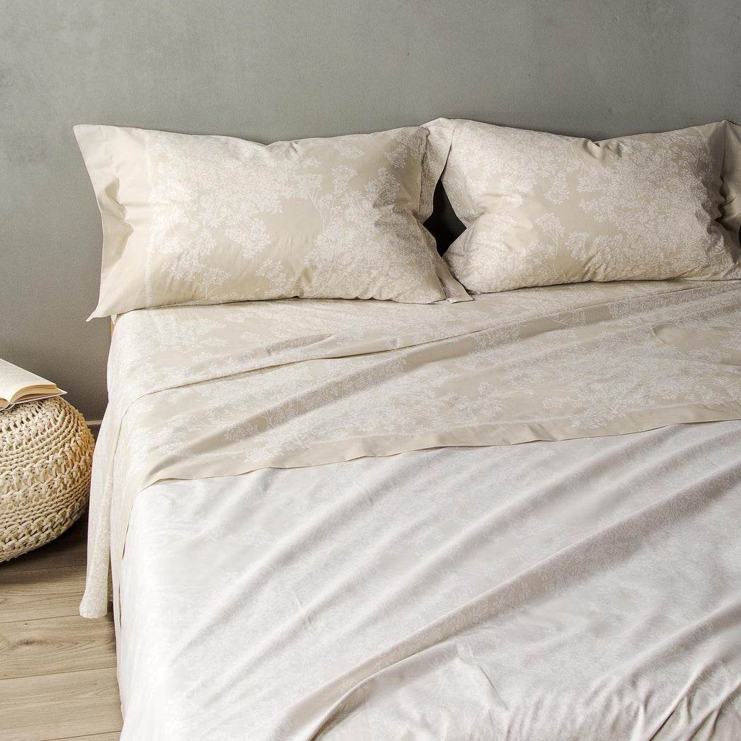 Lenzuola Stampato Biancheria Aurora Lenz Caleffi - evabiancheria