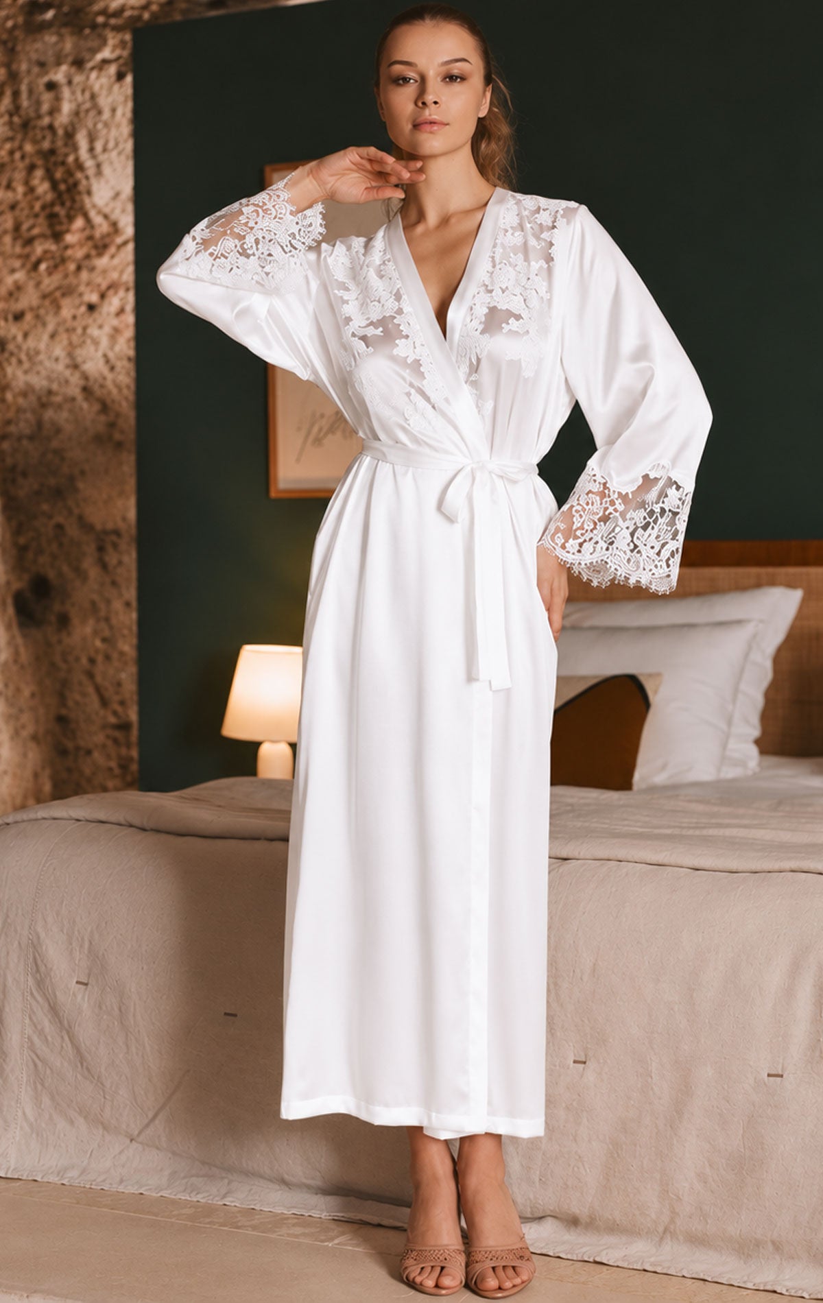 Vestaglia Lunga Donna 3TES2201 Marjolaine