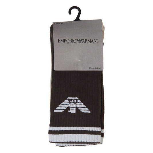 calze corte 3-pack Uomo AF18261 EM000554 Emporio Armani - evabiancheria