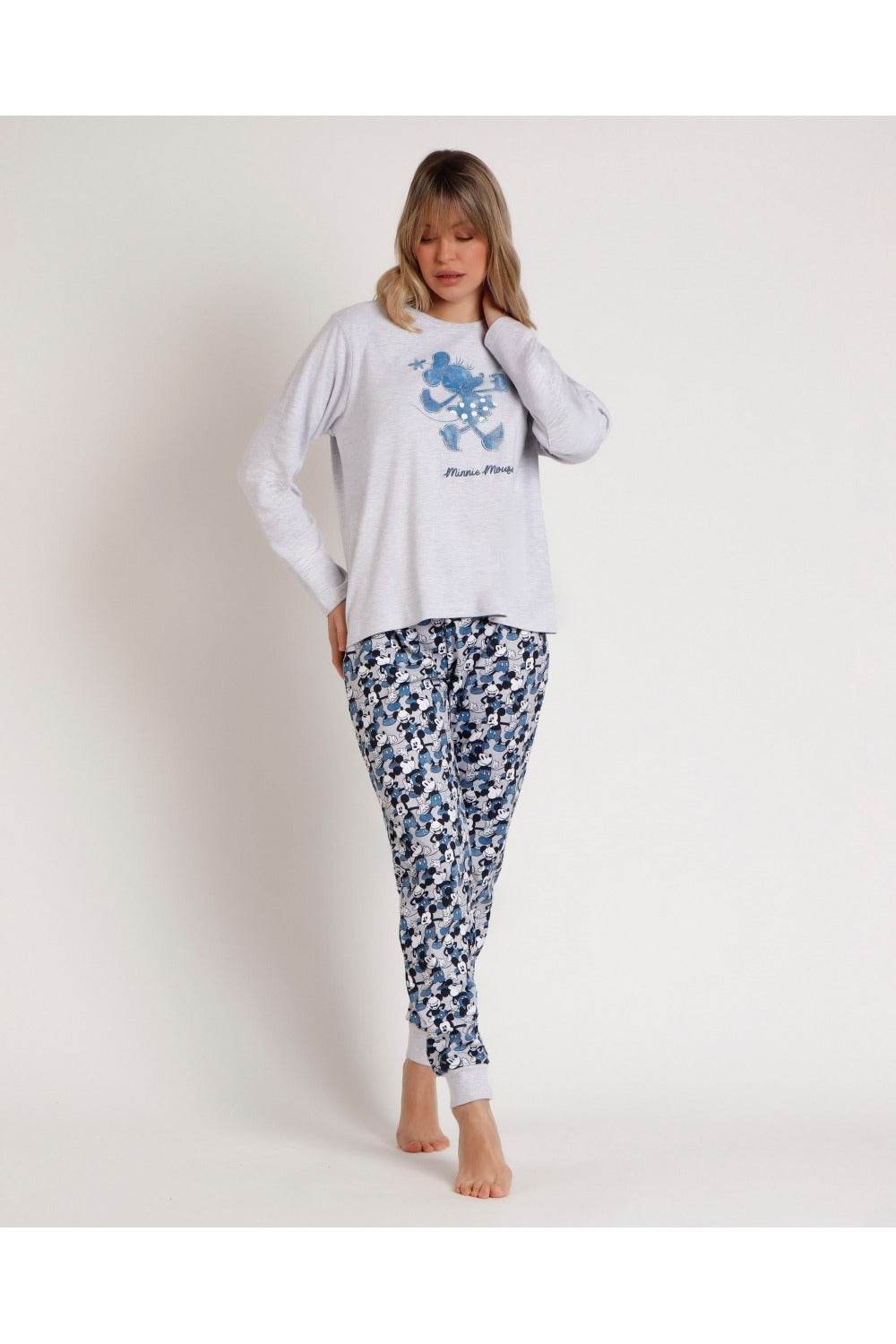 Pigiama Giro collo Donna 62322 Disney - evabiancheria