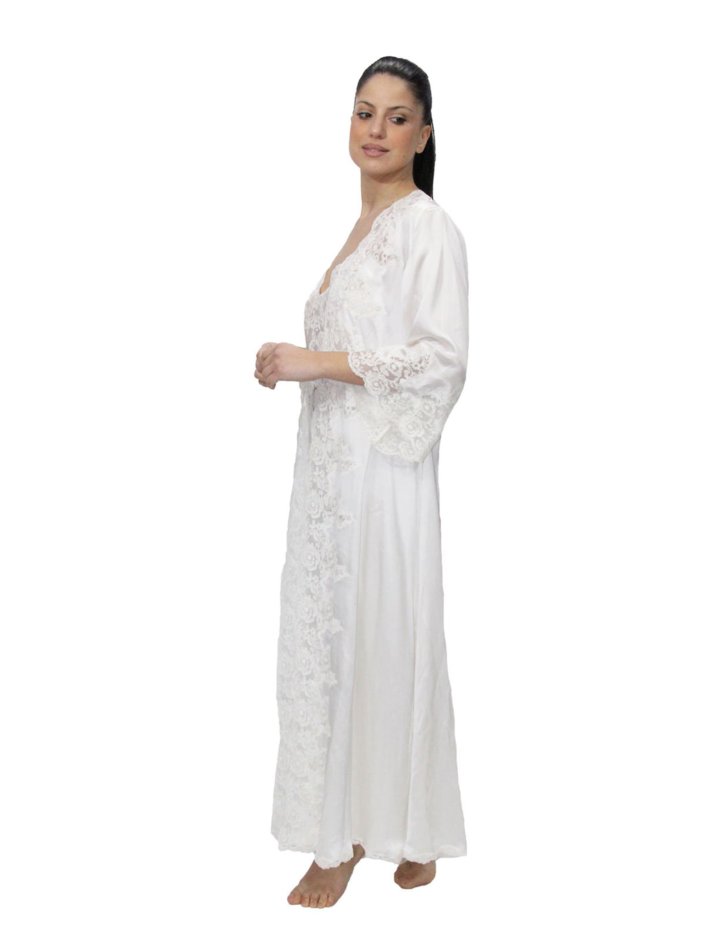 Kimono Lungo Donna 6376 Clara Rossi Firenze