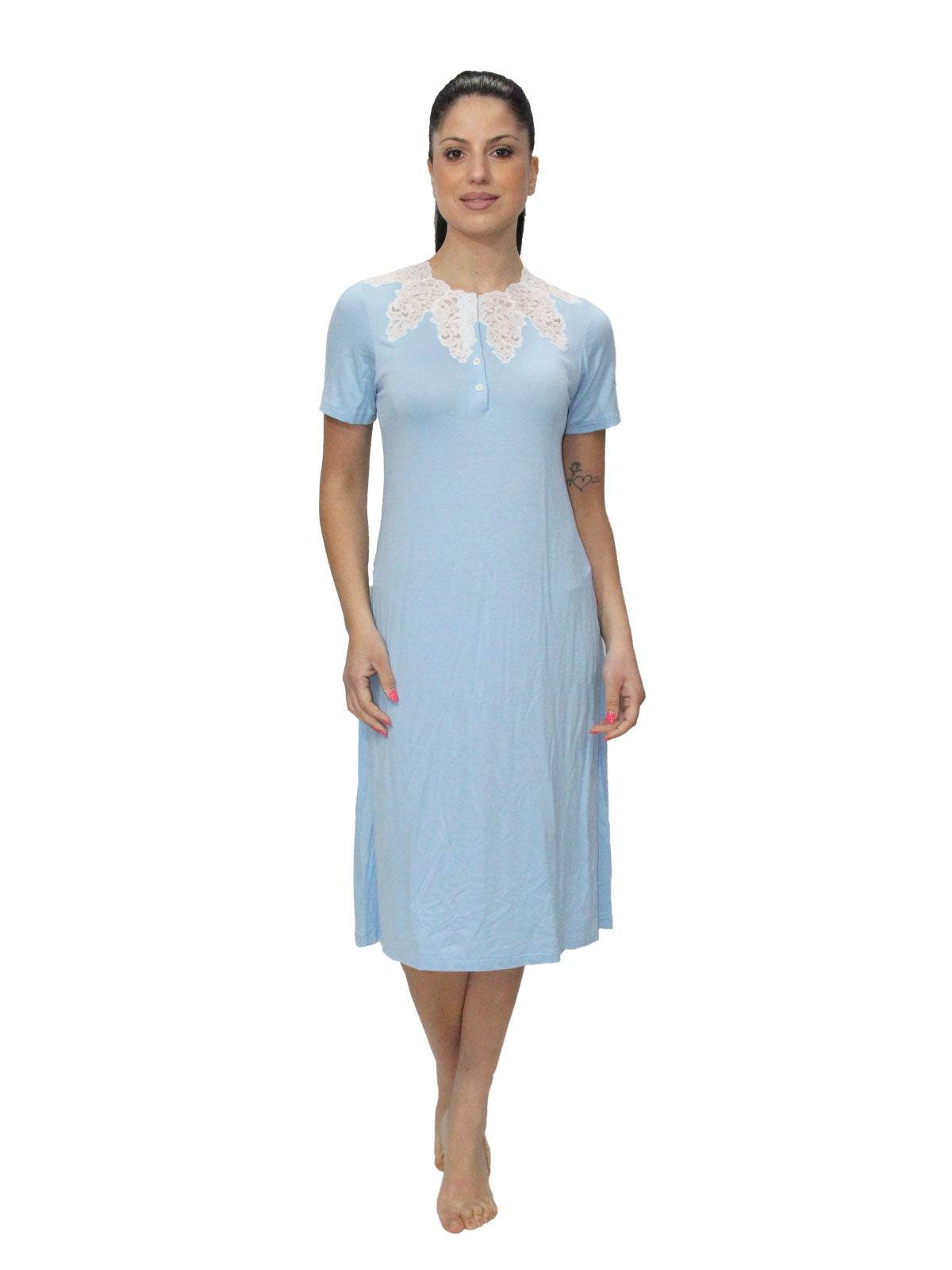 Camicia Manica corta Donna 6467 Clara Rossi Firenze - evabiancheria