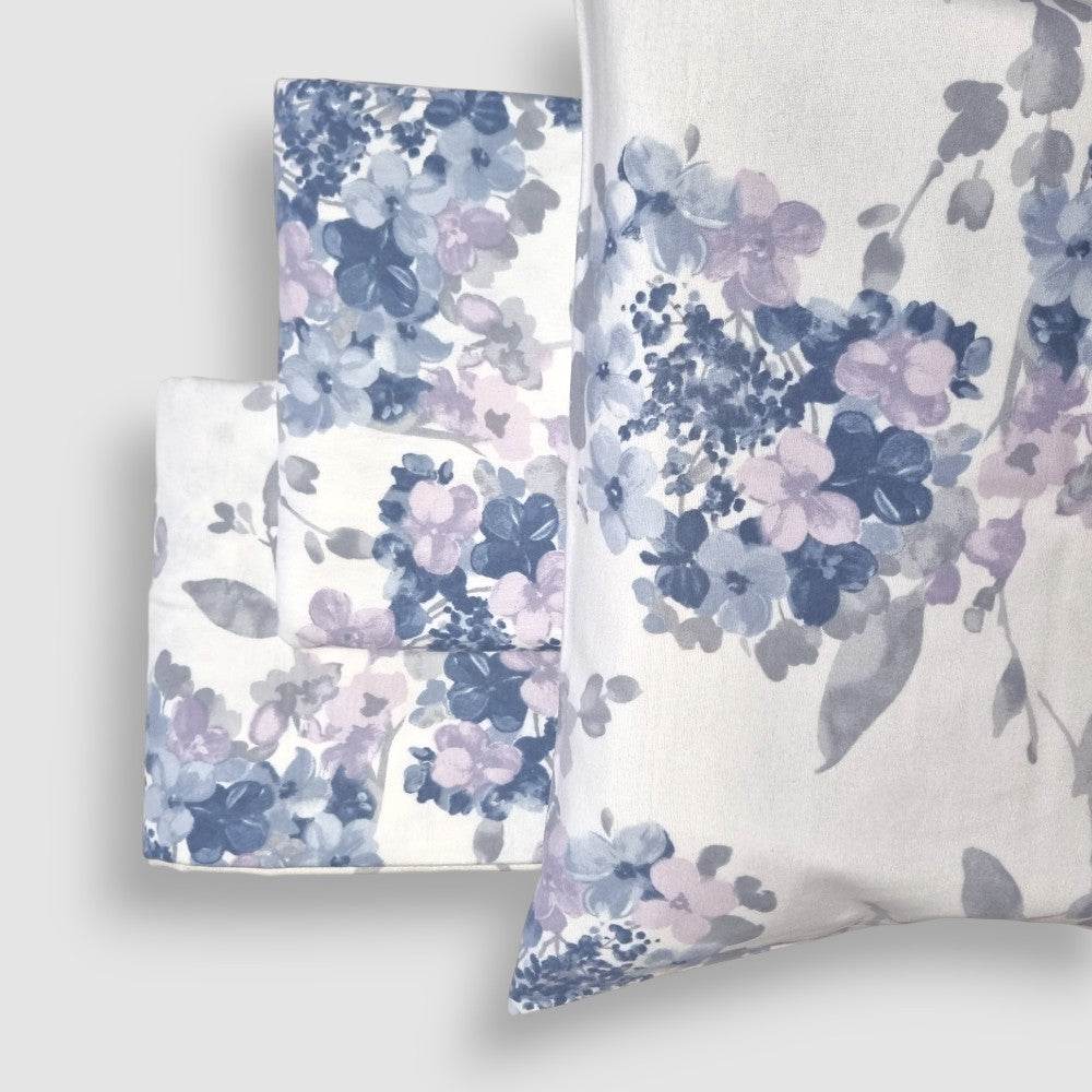 Lenzuola Stampato Biancheria Hydra Cpl Flanella MIrabello - evabiancheria