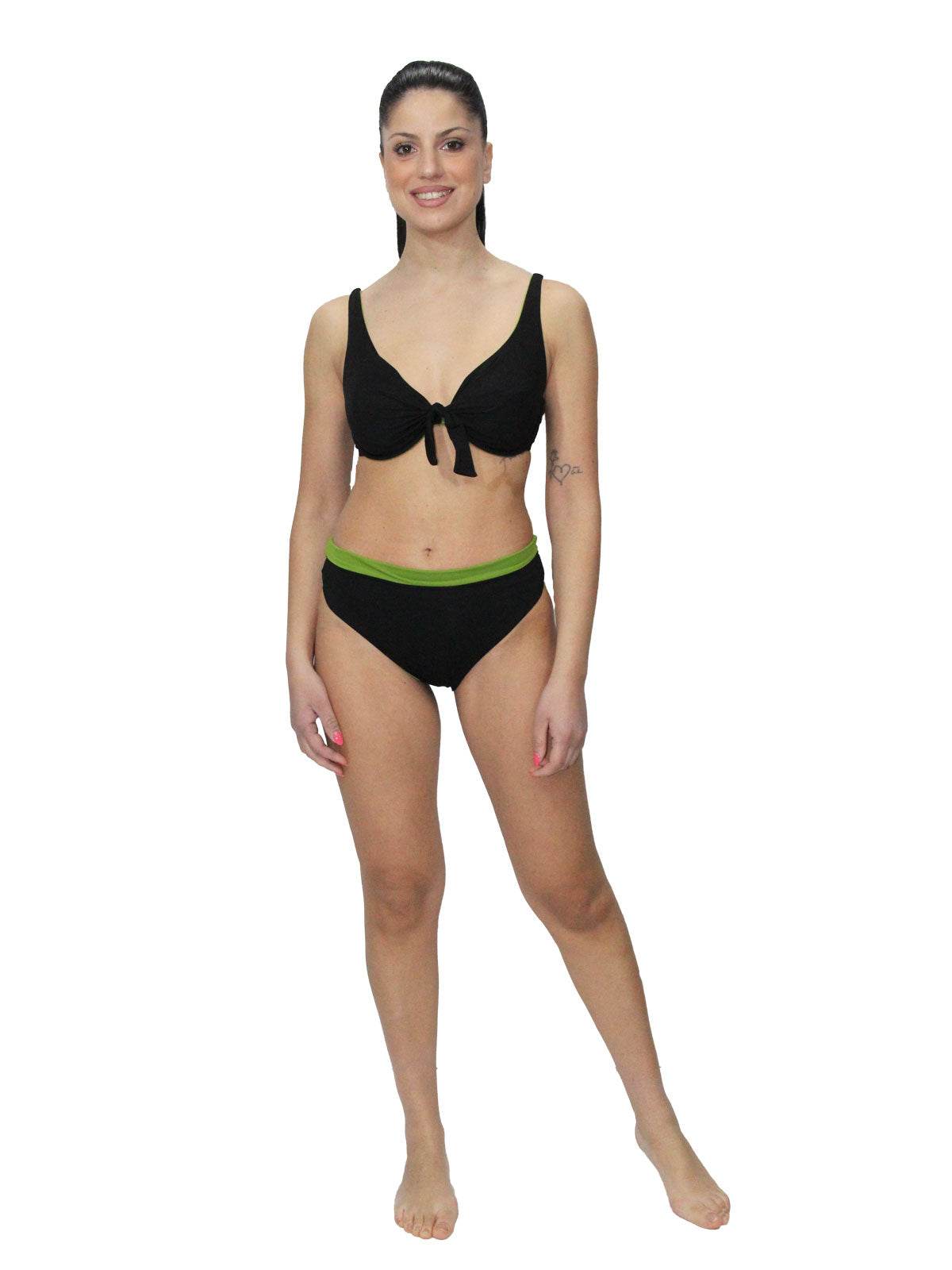 Bikini Sfoderato con ferretto Donna H302 Huitre - evabiancheria