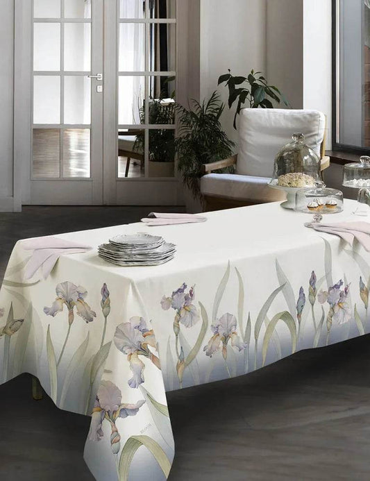 Tovaglia Stampato Biancheria Lily Tov Tessitura Randi - evabiancheria