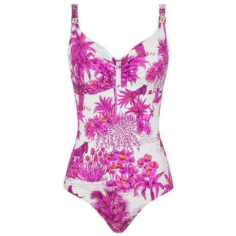 Costume intero Sfoderato con ferretto Donna Sauvage C17UR0 Chantelle - evabiancheria