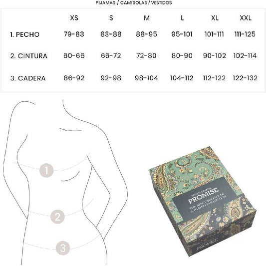 Pigiama Serafino Donna N20442 Promise - evabiancheria