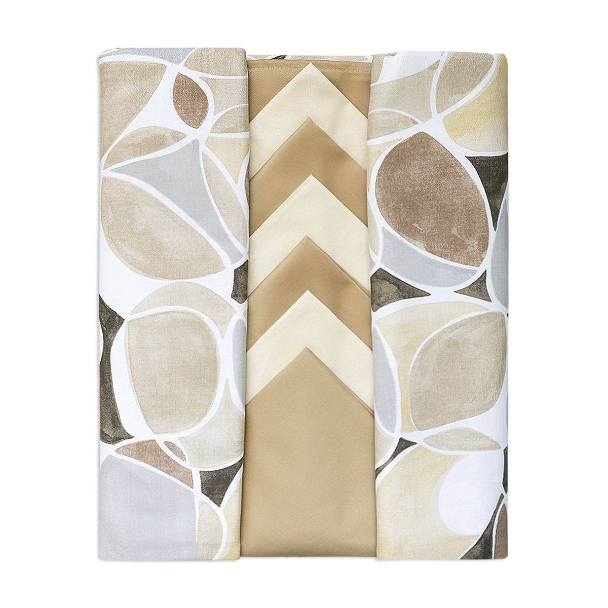 Tovaglia stampata con tovaglioli Biancheria Ellisse Tov MC Maestri Cotonieri - evabiancheria