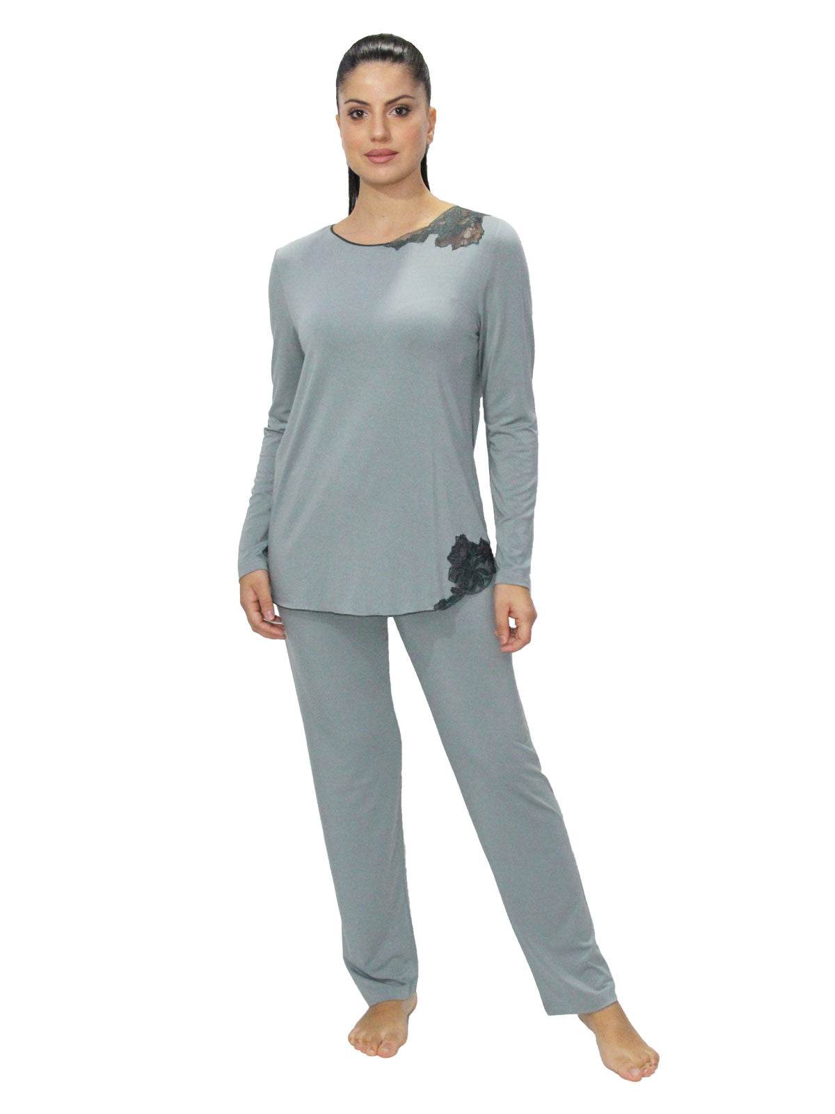 Pigiama Giro collo Donna 4412 Annette - evabiancheria