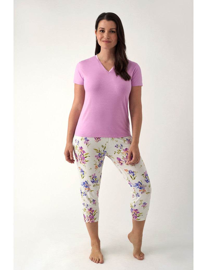 Pigiama pinocchietto Donna N19192 Promise - evabiancheria