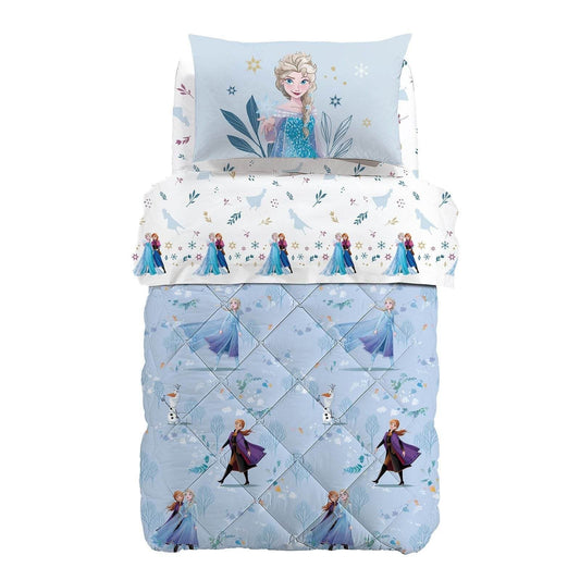 Trapunta Stampato Biancheria Frozen Elsa&Anna Trap Caleffi - evabiancheria