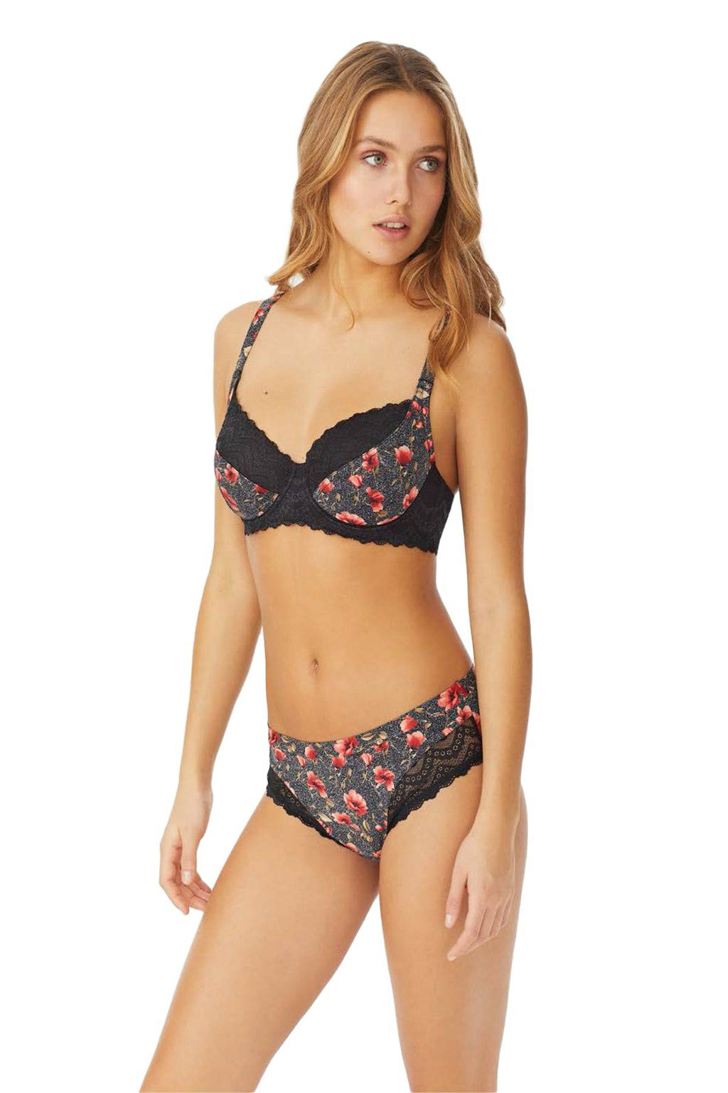 completo intimo Reggiseno + Slip Donna Z8010 Promise evabiancheria