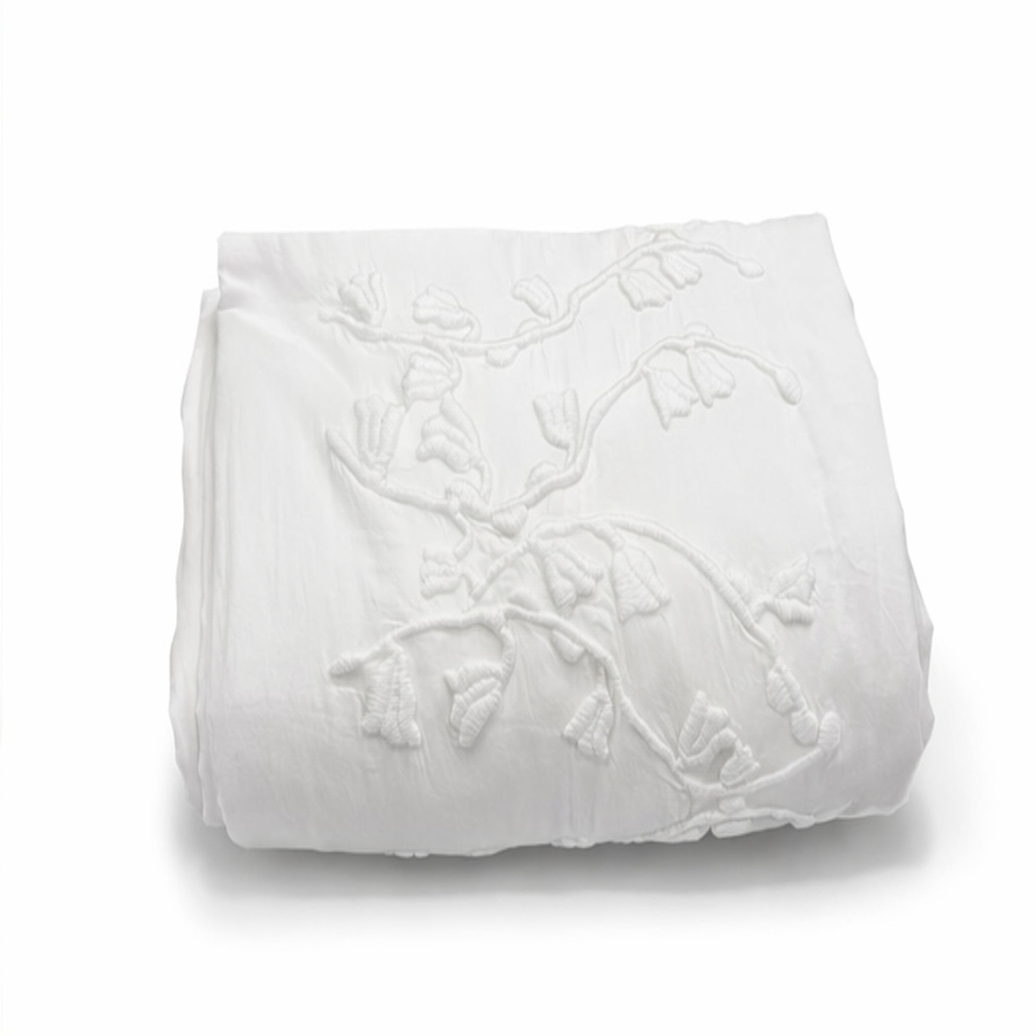 Copriletto con ricamo Biancheria Fleur Des Bois Cprt Mastro Raphael