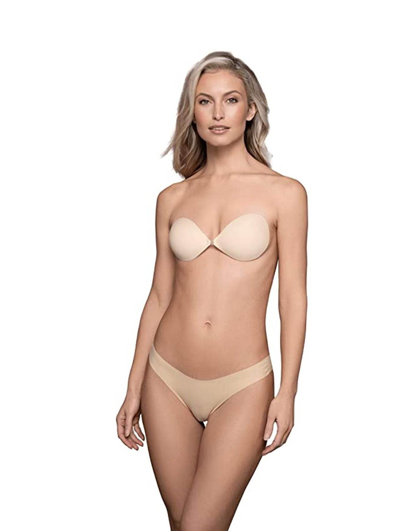 Coppe Adesive Foderate Donna Invisible Bra Bye Bra - evabiancheria