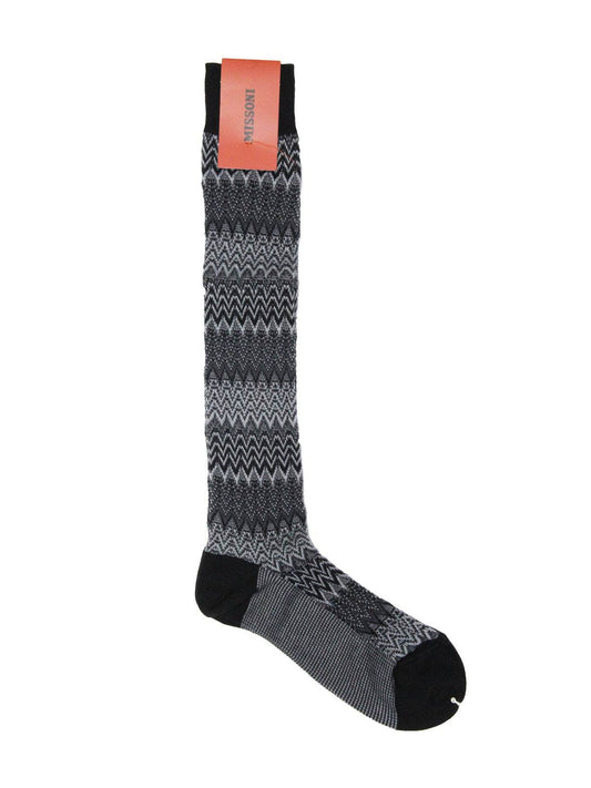 Calze lunghe Fantasia Uomo U9876 Missoni Home - evabiancheria