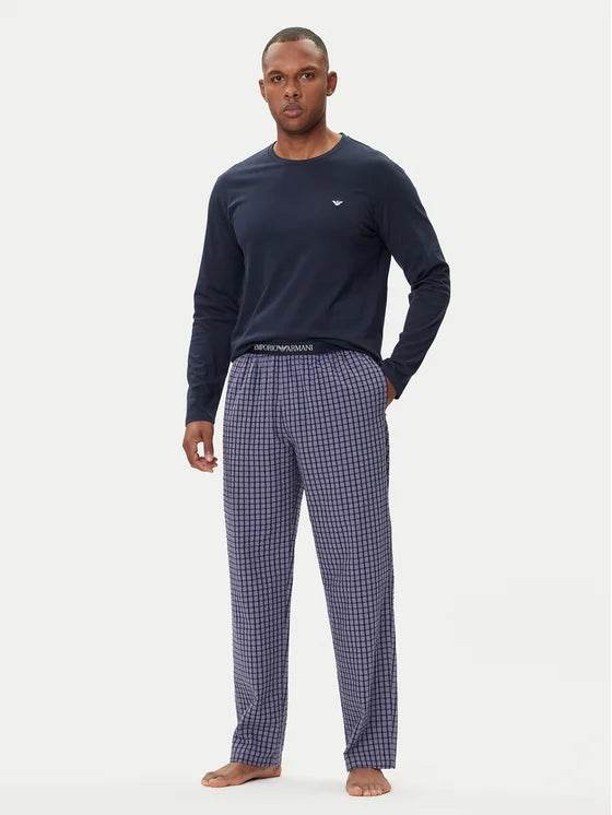 Pigiama Giro collo Uomo AF14998 EM000615 Emporio Armani - evabiancheria