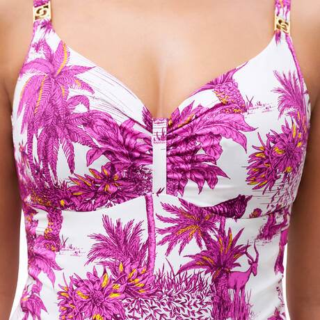 Costume intero Sfoderato con ferretto Donna Sauvage C17UR0 Chantelle - evabiancheria