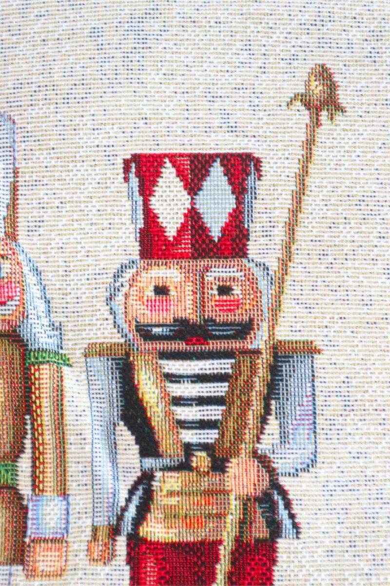 Cuscino 45x45 natalizio Biancheria Lorenz Federa Nat Mae - evabiancheria