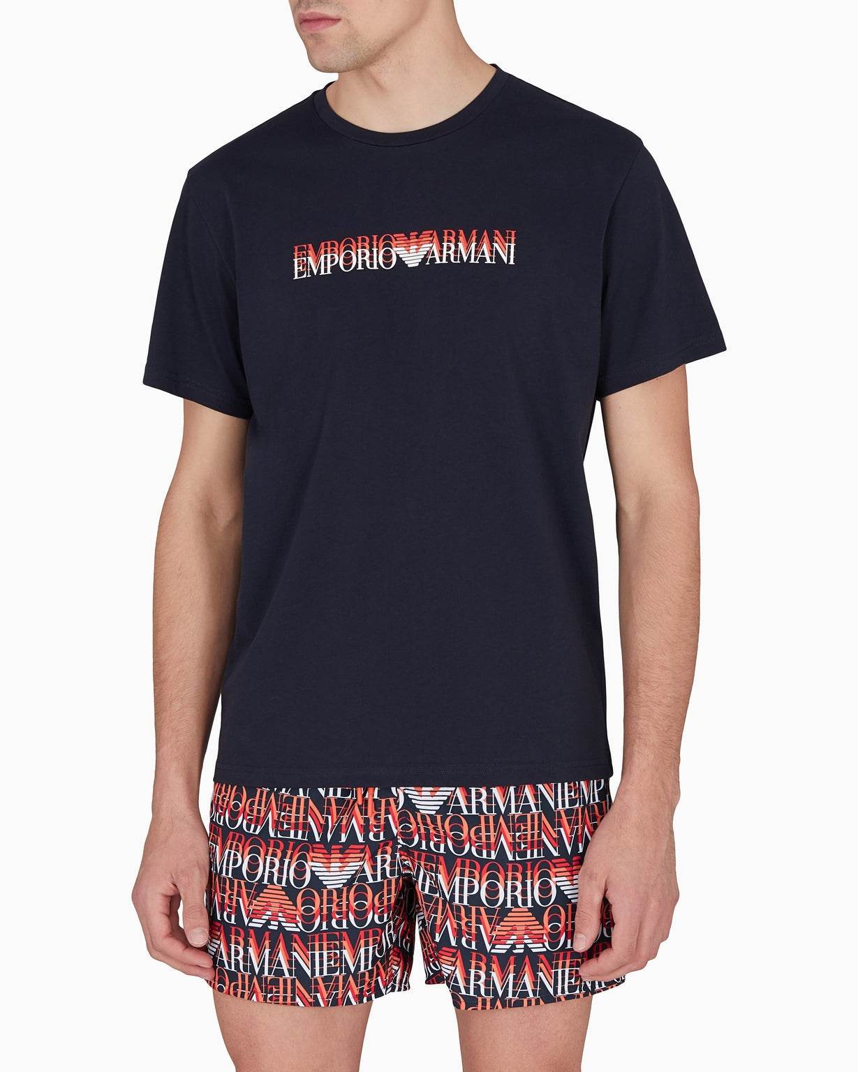 T-shirt Manica corta Uomo AF12349 EM000574 Emporio Armani - evabiancheria
